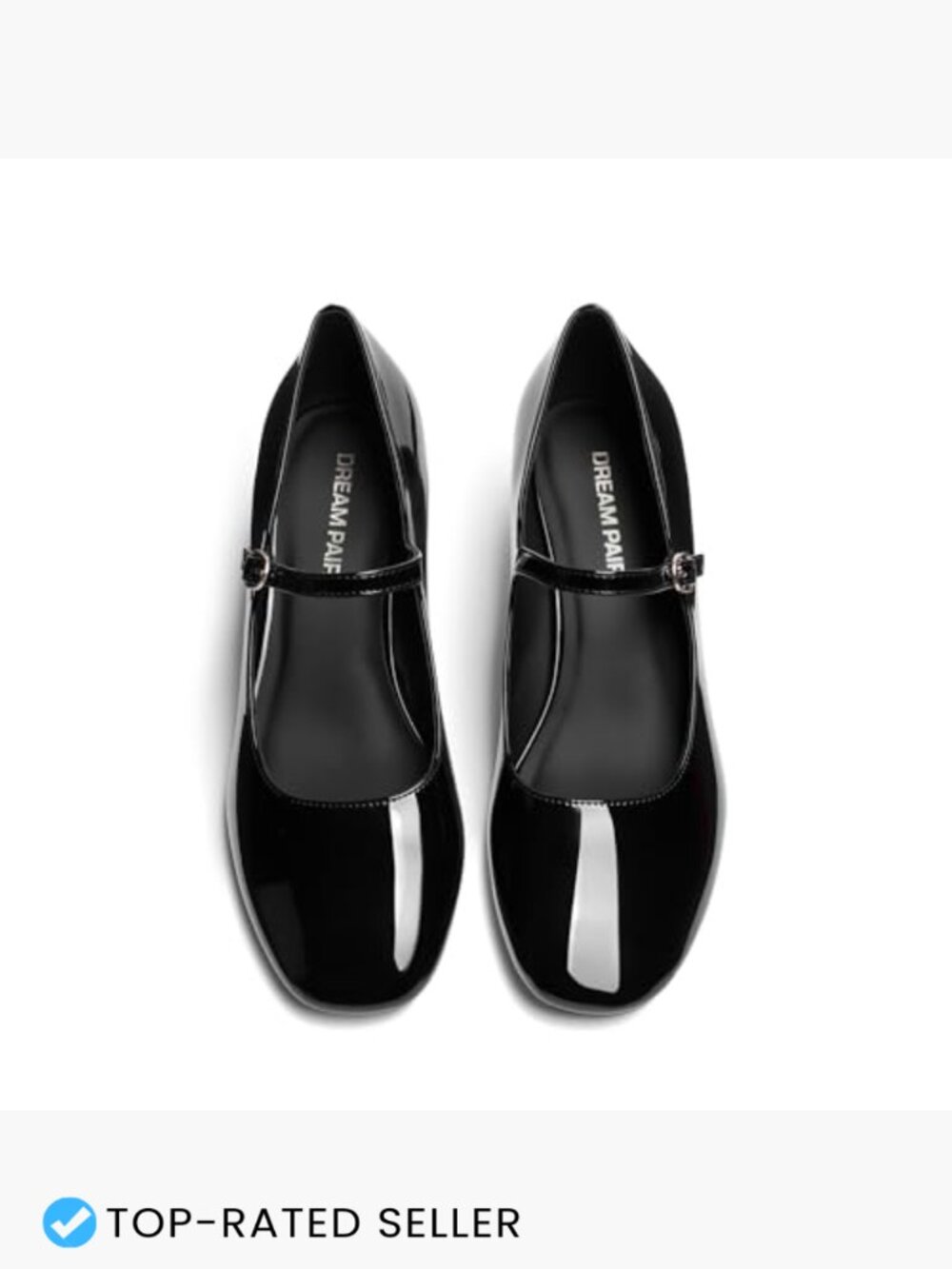 Women's Mary Jane Shoes Chunky Block Heels Round Toe Vintage Dress Pumps - Picture 5 of 7